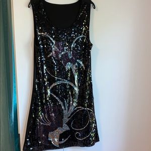 Vintage sequence dress